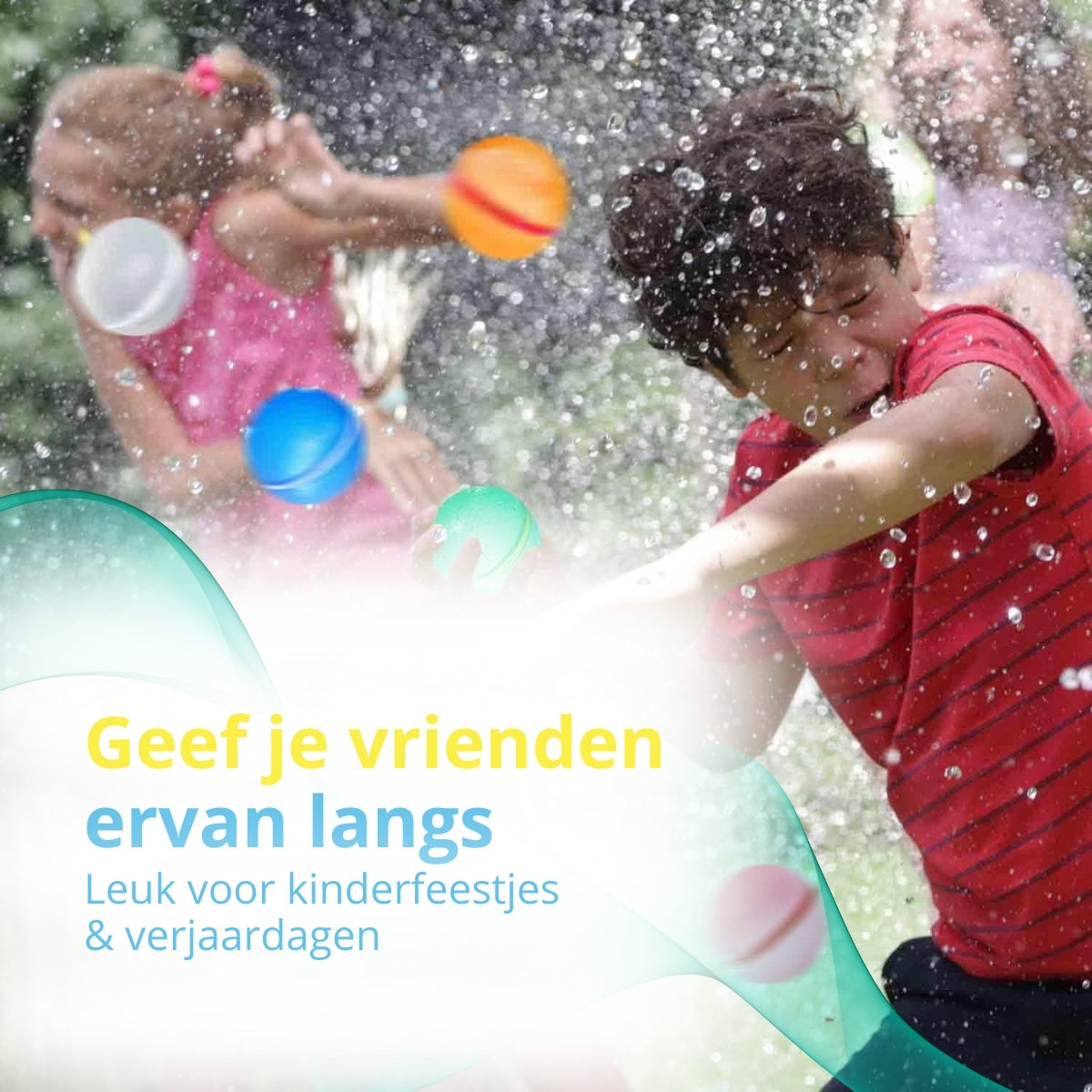Herbruikbare waterballonnen (16 stuks)