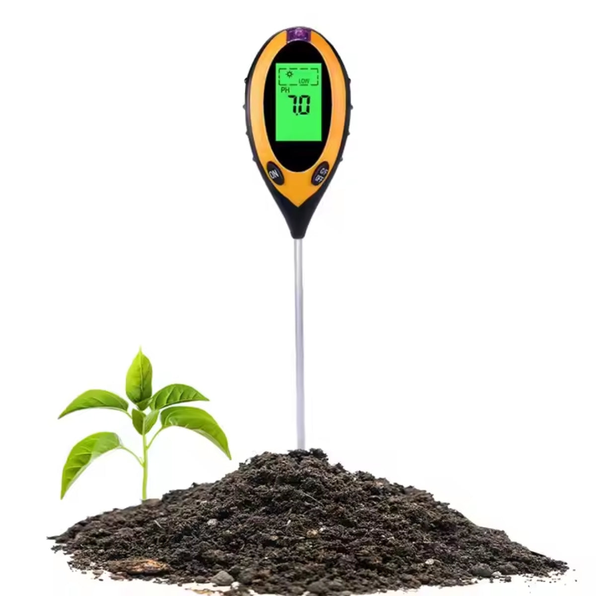 Vochtmeter voor planten 4-in-1