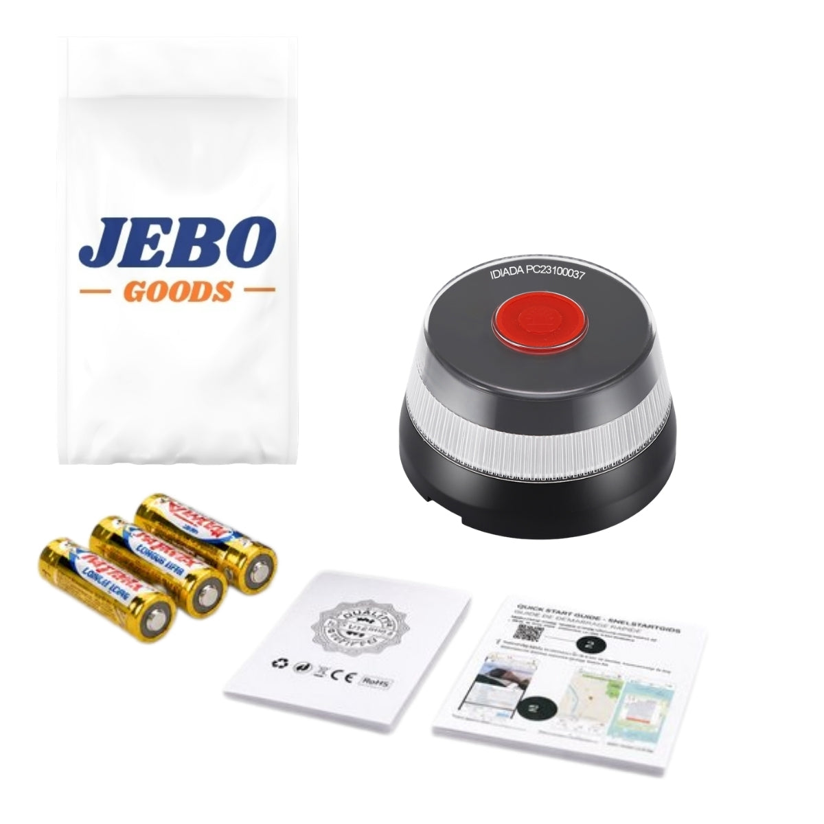 V16 DGT noodlamp Spanje met GPS