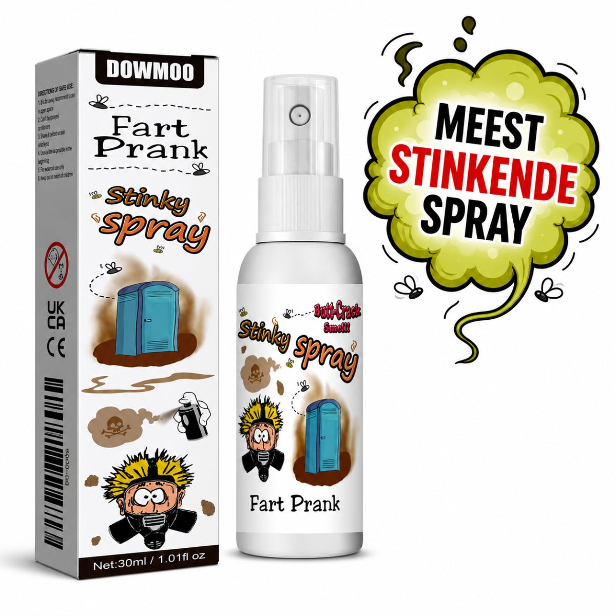 Fart spray