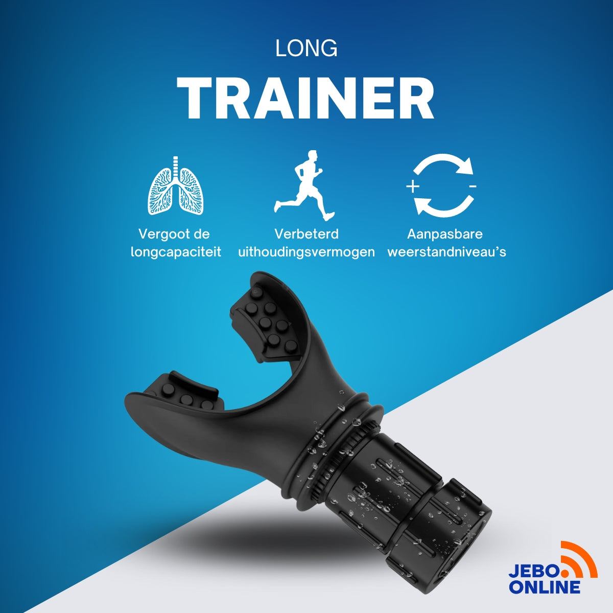Longtrainer ademtrainer