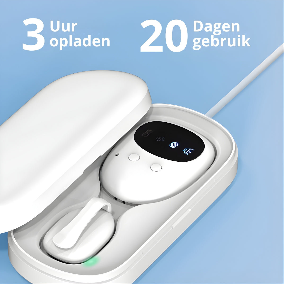 Plaswekker tegen bedplassen