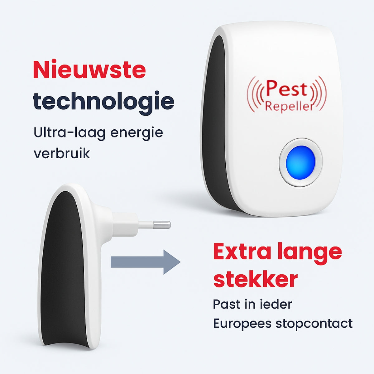 Ultrasone muizenverjager