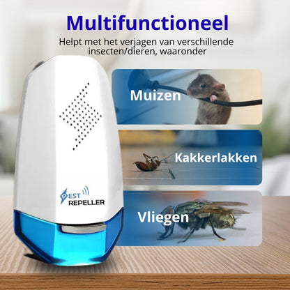 Pest Repeller ultrasone verjager (4 stuks)