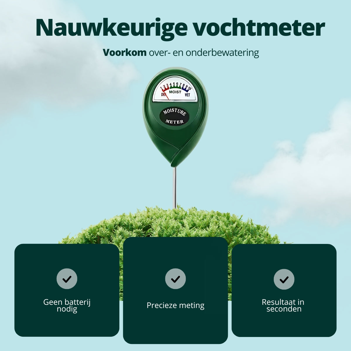 Vochtmeter voor planten