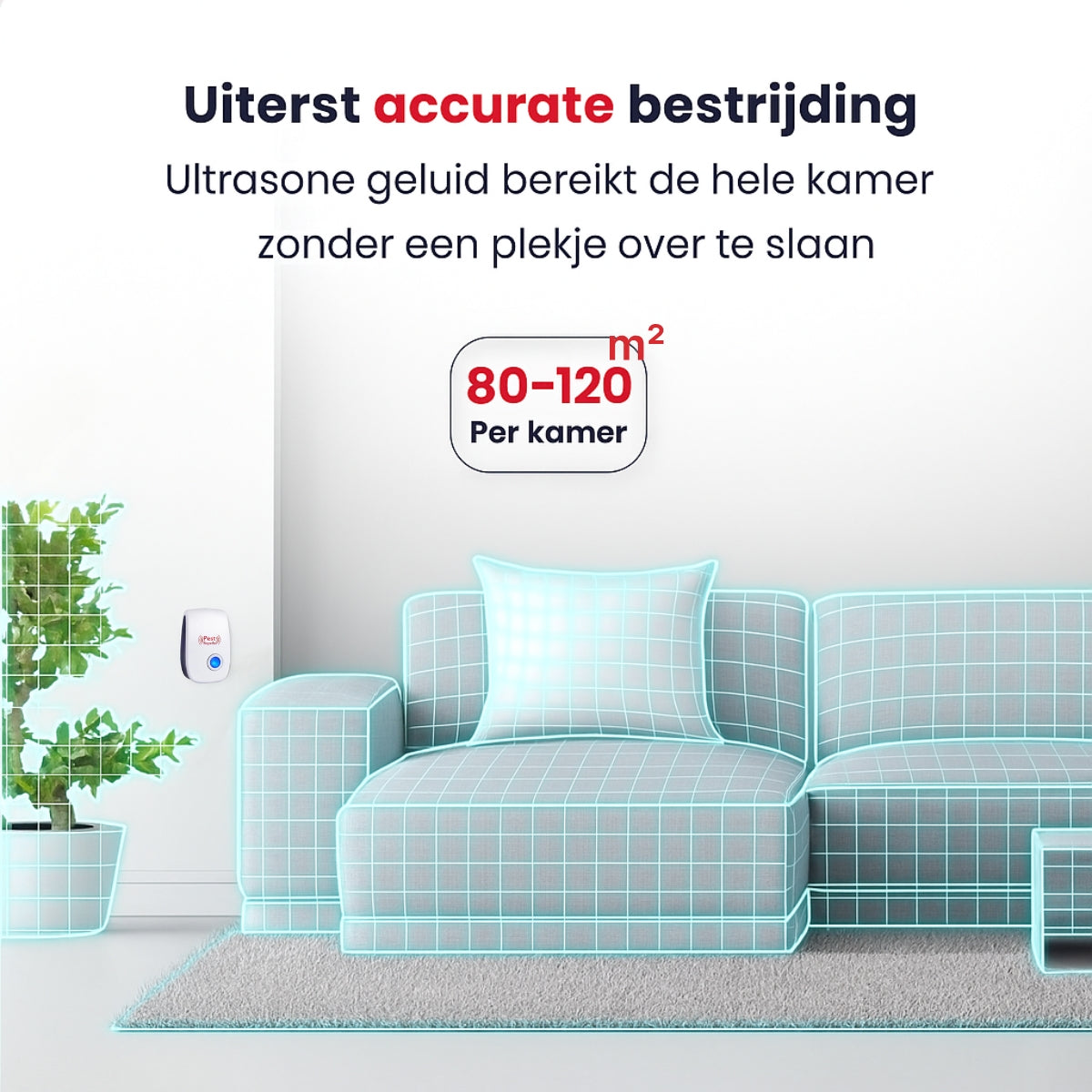 Ultrasone muizenverjager