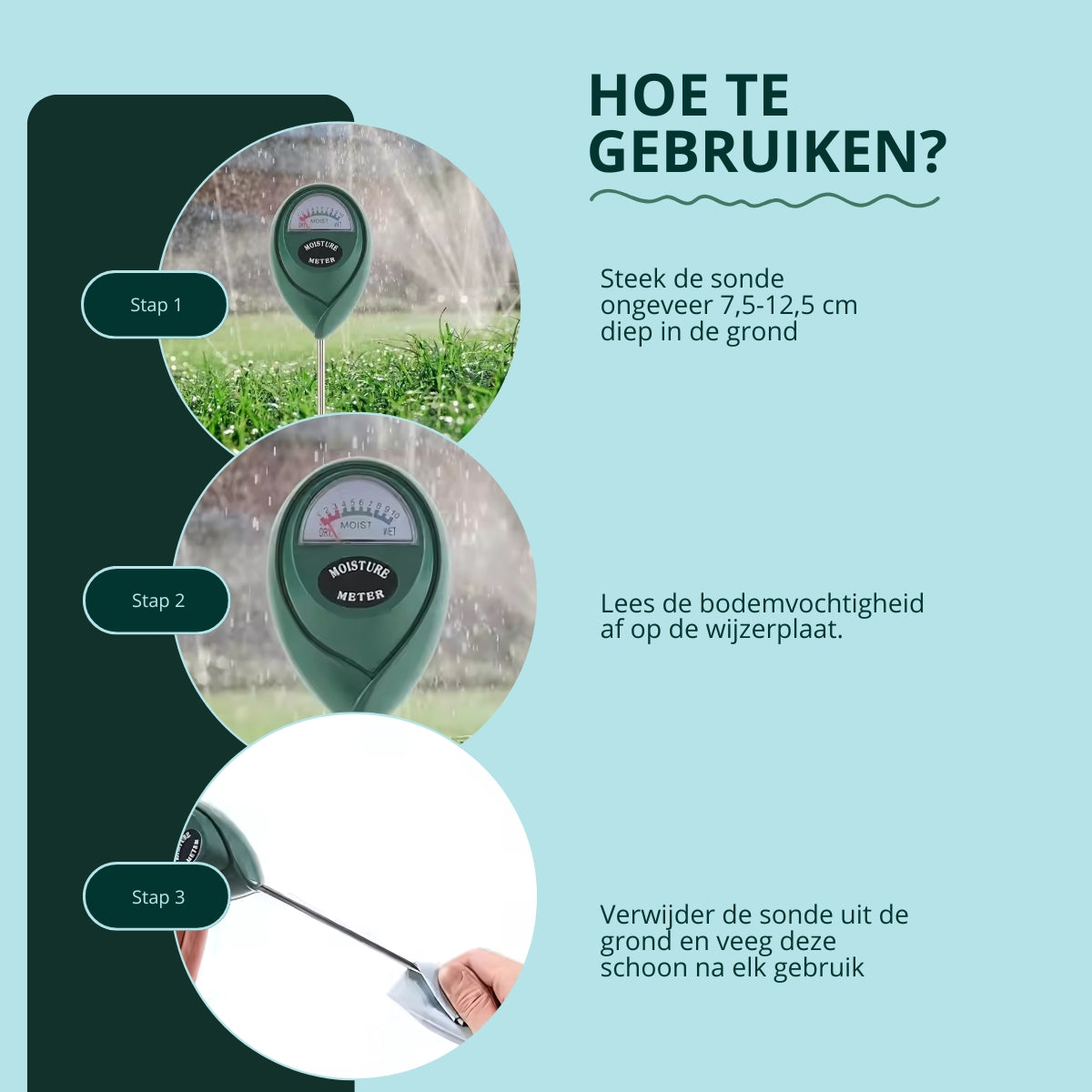Vochtmeter voor planten