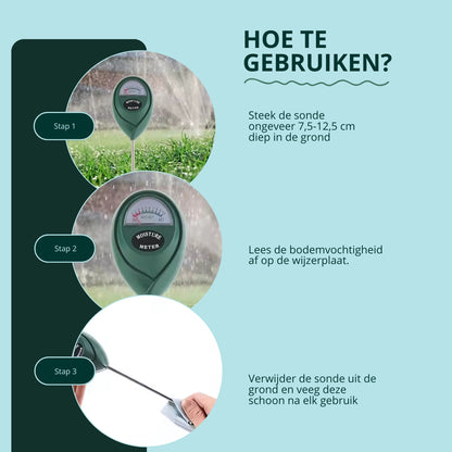 Vochtmeter voor planten
