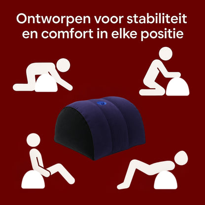 Opblaasbaar sekskussen