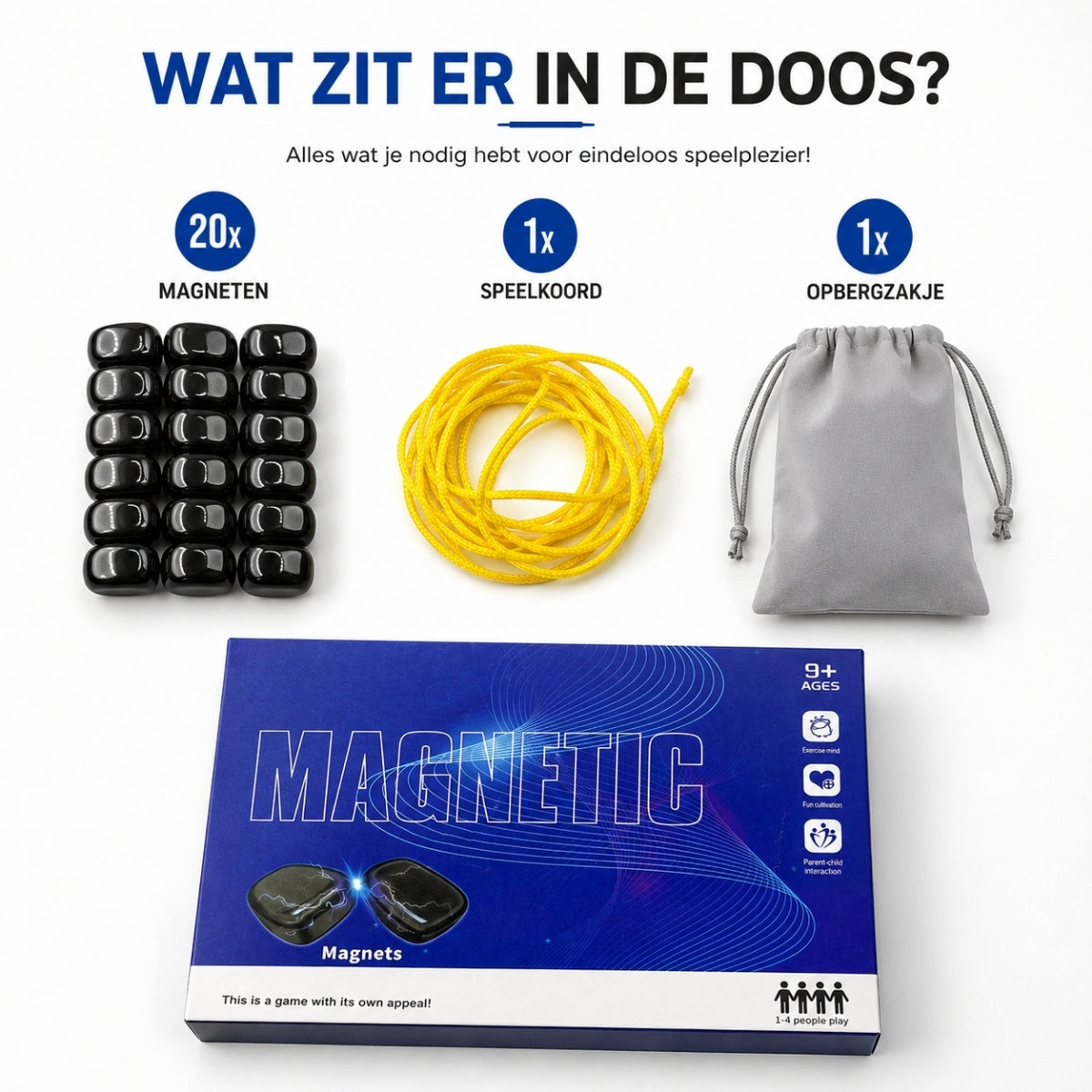 Magnetisch schaakspel
