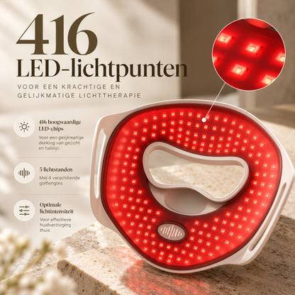 LED-masker Pro (416 LED's, 5 standen)