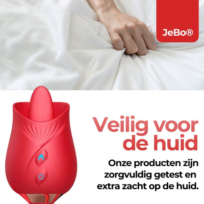 De Roos 2-in-1 tongvibrator