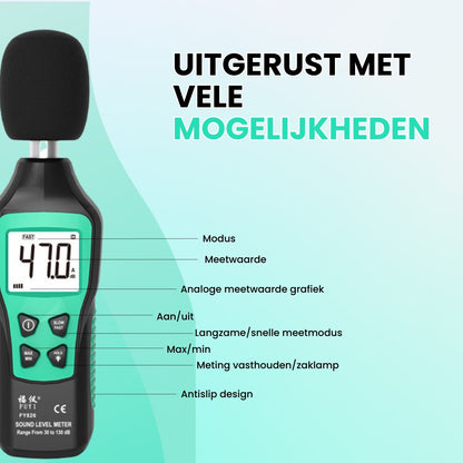 Decibelmeter professioneel