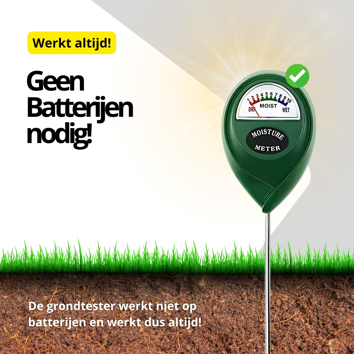 Vochtmeter voor planten